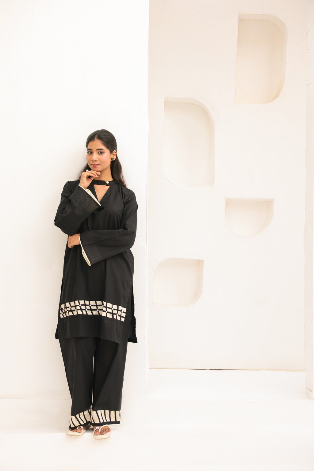 BLACK PEARL- COTTON CO-ORD | SE-05