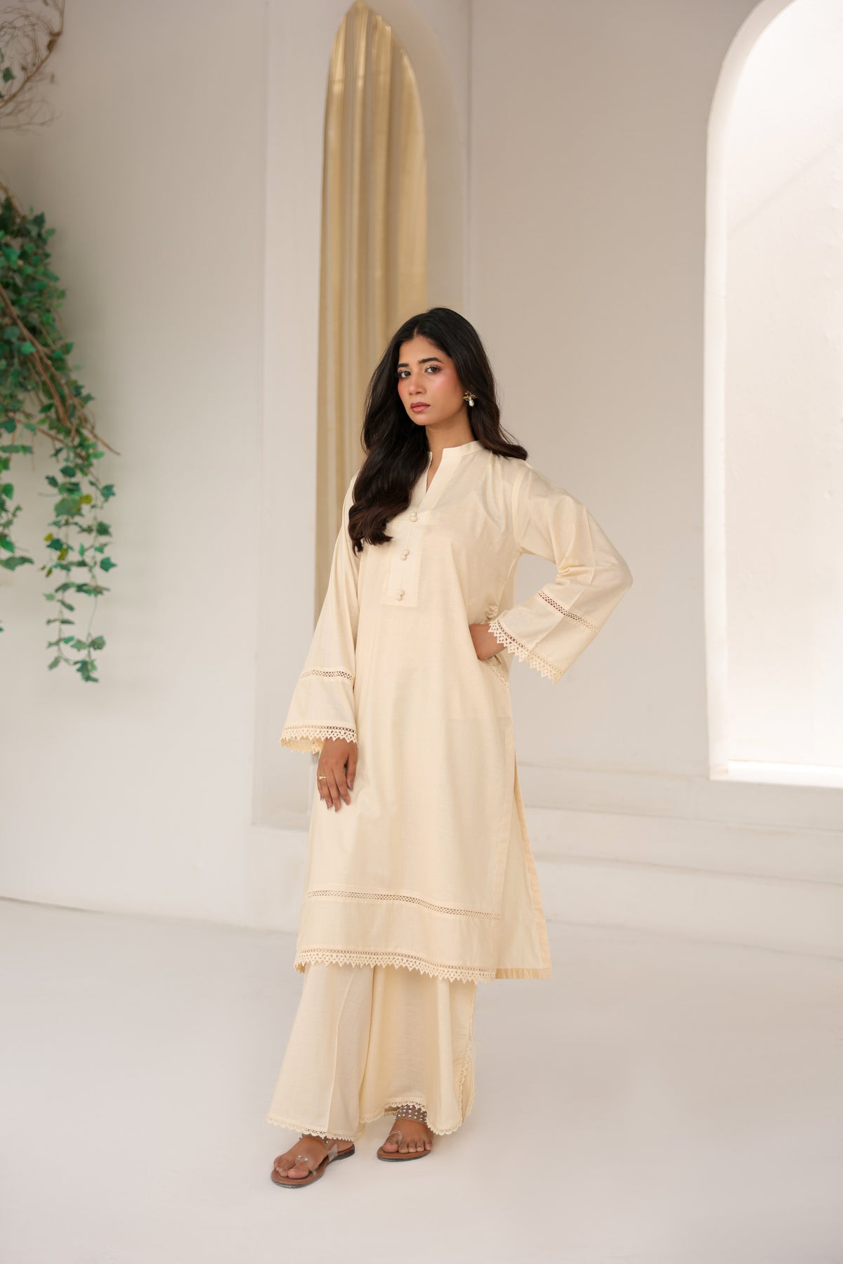 IVORY DUNE- COTTON CO-ORD | SE-08