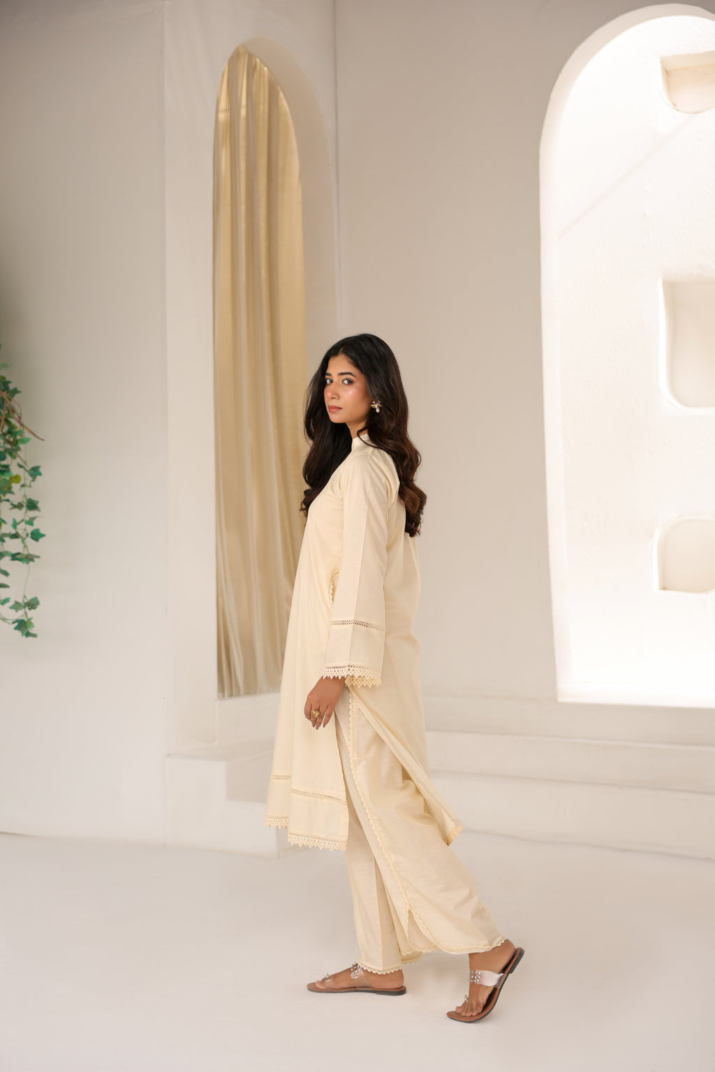 IVORY DUNE- COTTON CO-ORD | SE-08
