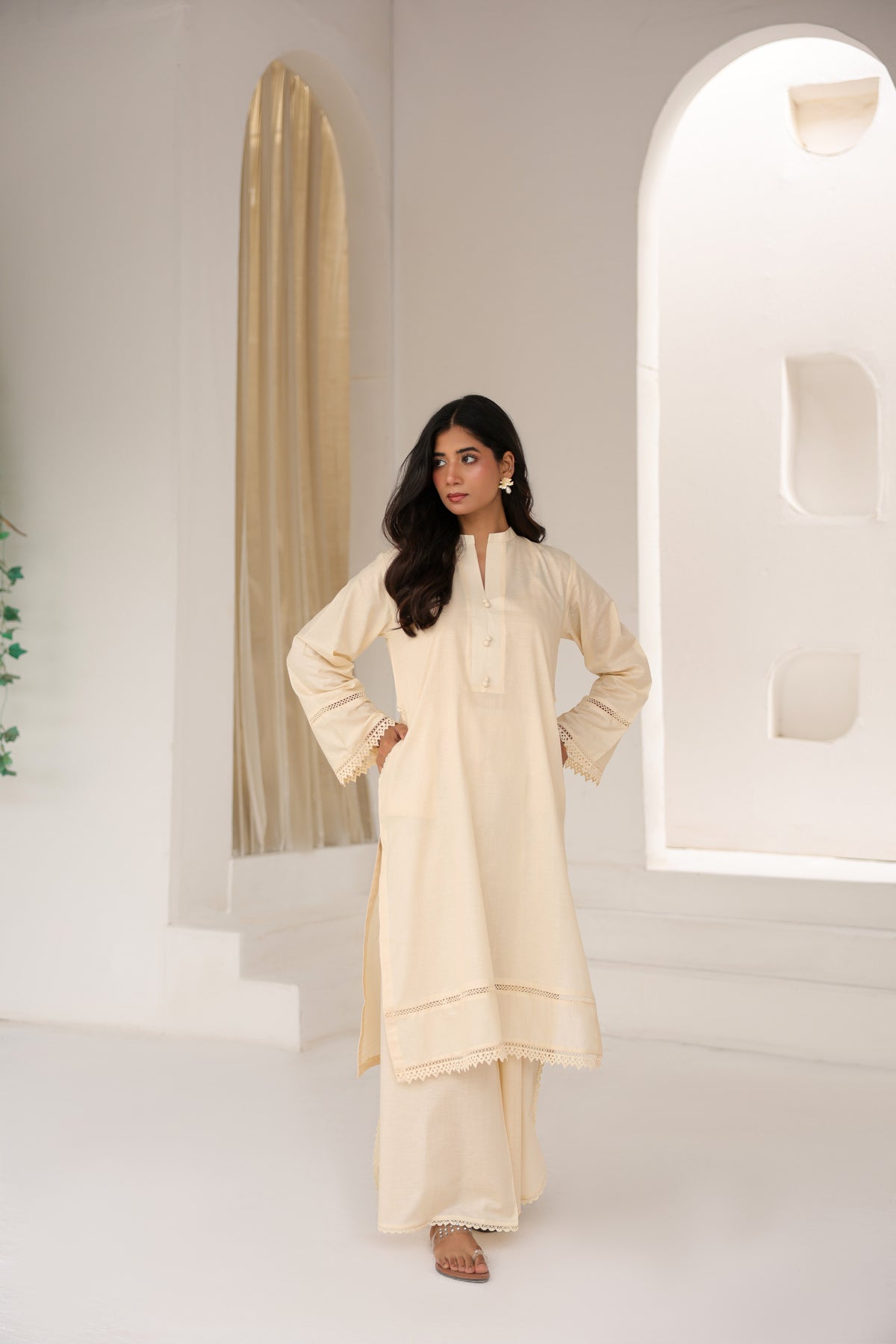 IVORY DUNE- COTTON CO-ORD | SE-08