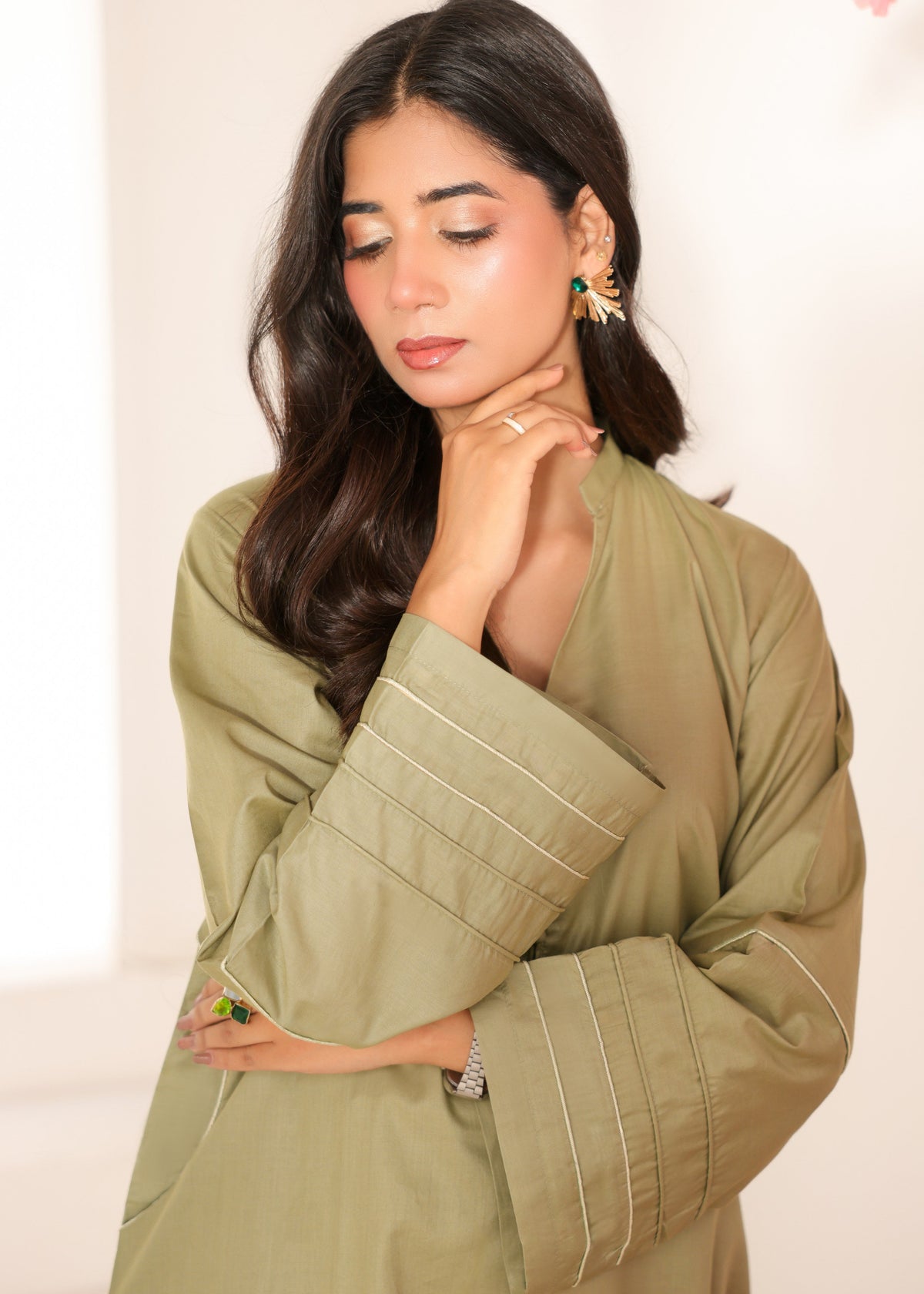 OLIVE MIST- COTTON CO-ORD | SE-02