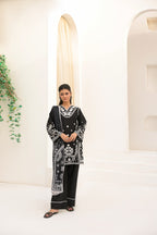 ONYX GARDEN embroidered co-ord set