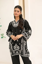 ONYX GARDEN embroidered co-ord set