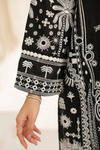 ONYX GARDEN embroidered co-ord set
