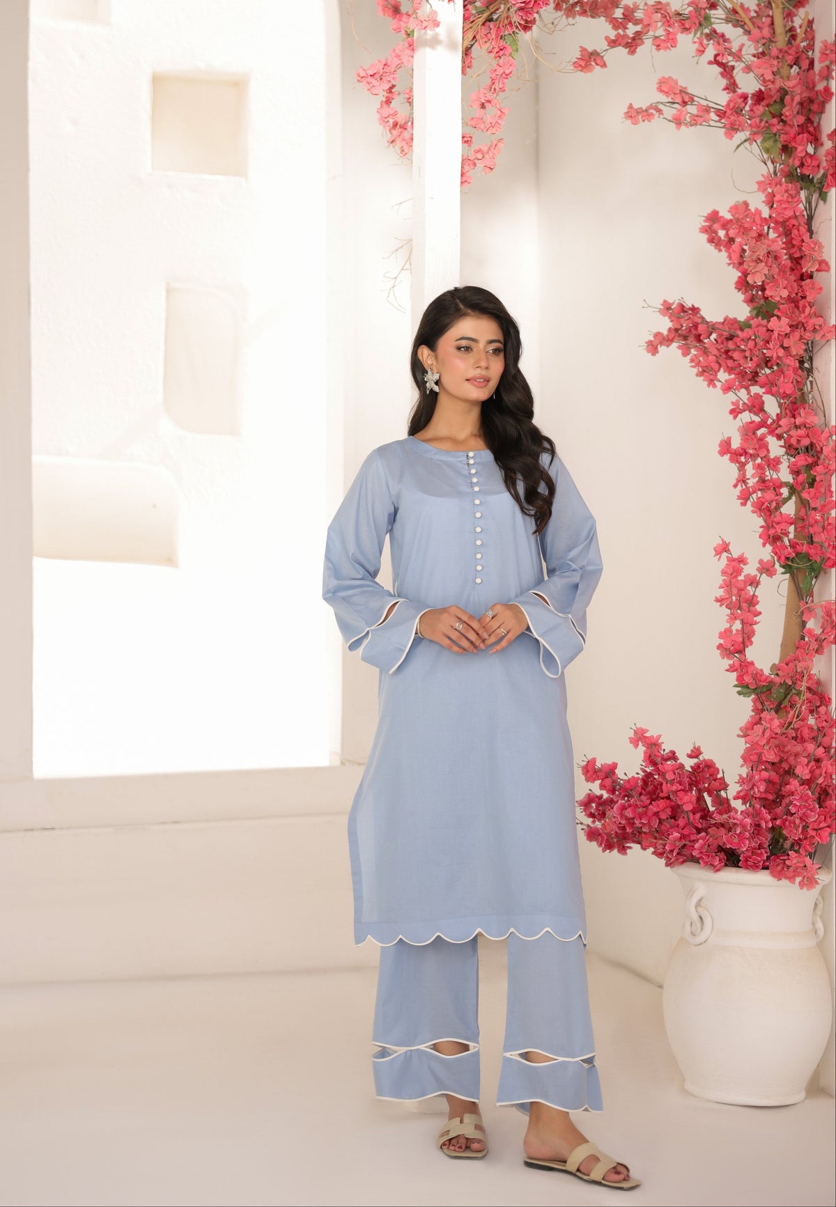 BLUE BREEZE- COTTON CO-ORD | SE-04