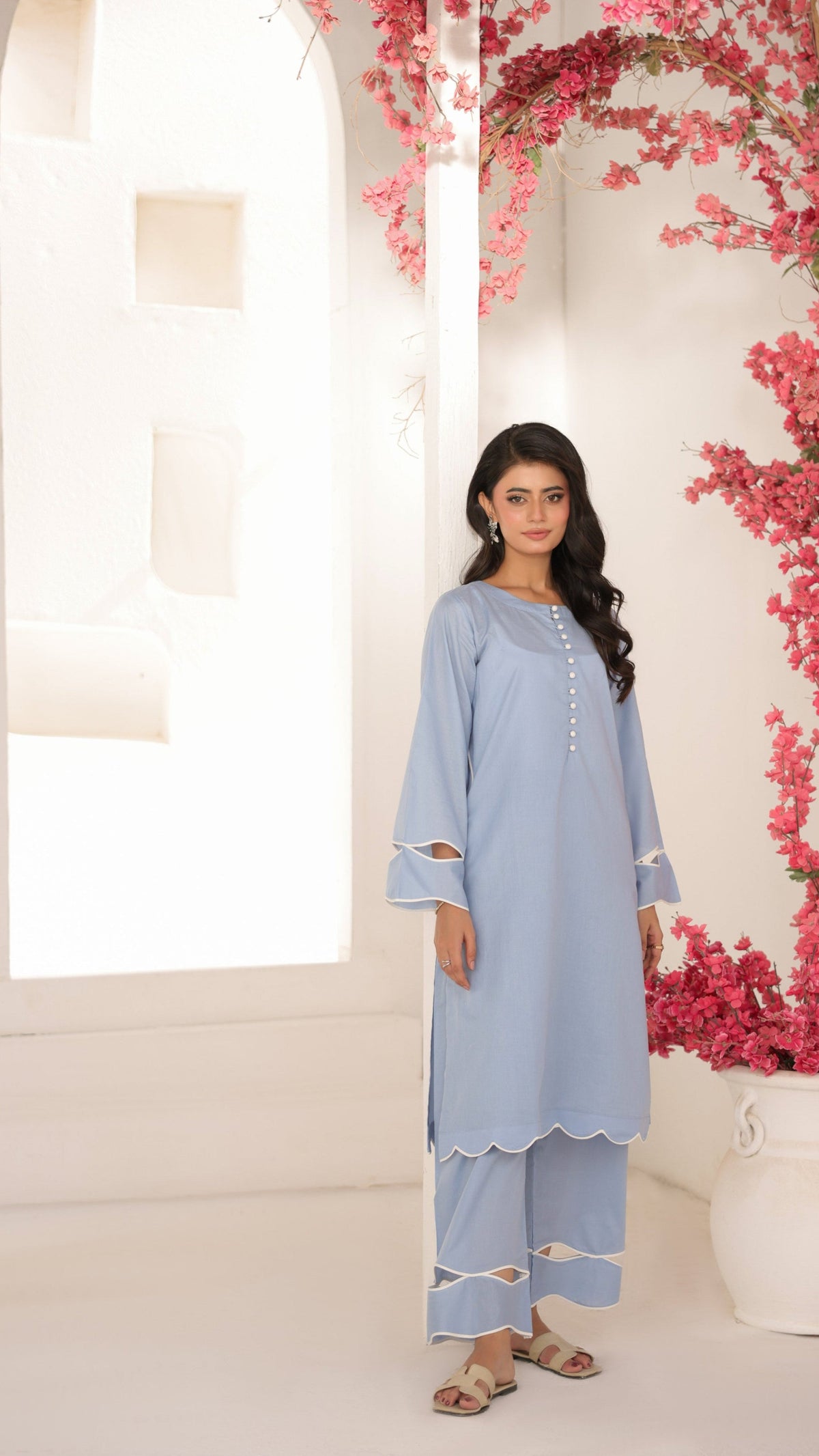 BLUE BREEZE- COTTON CO-ORD | SE-04