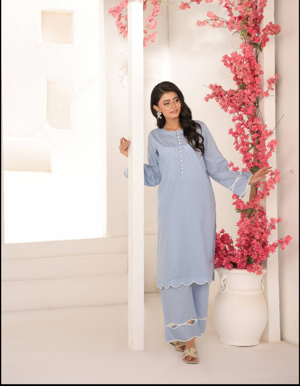BLUE BREEZE- COTTON CO-ORD | SE-04