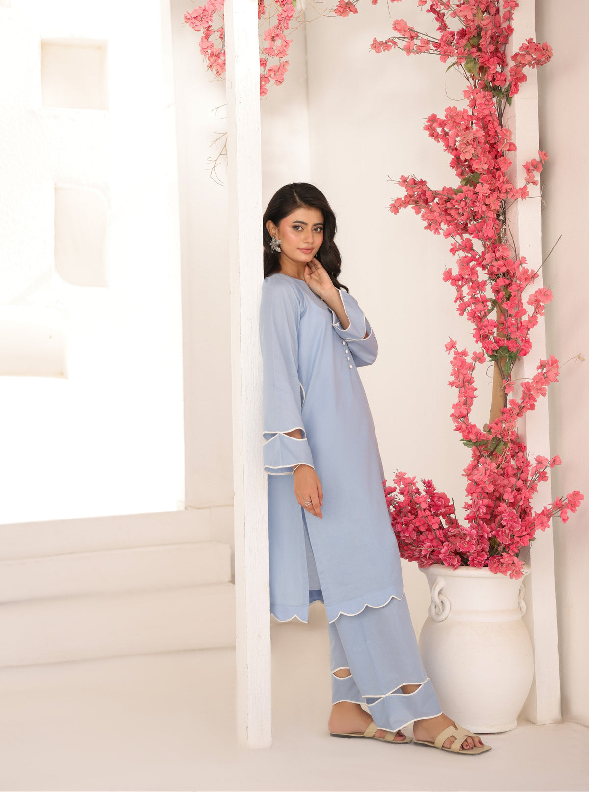 BLUE BREEZE- COTTON CO-ORD | SE-04