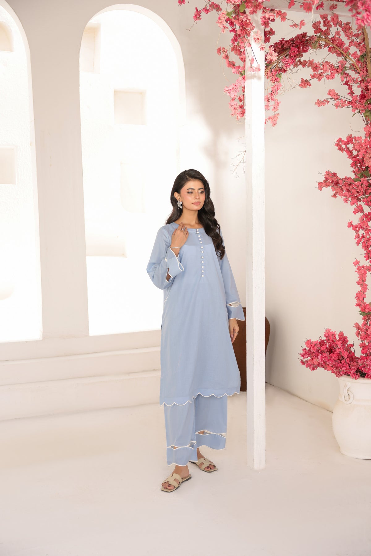 BLUE BREEZE- COTTON CO-ORD | SE-04