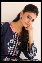 SAPPHIRE GARDEN embroidered co-ord set