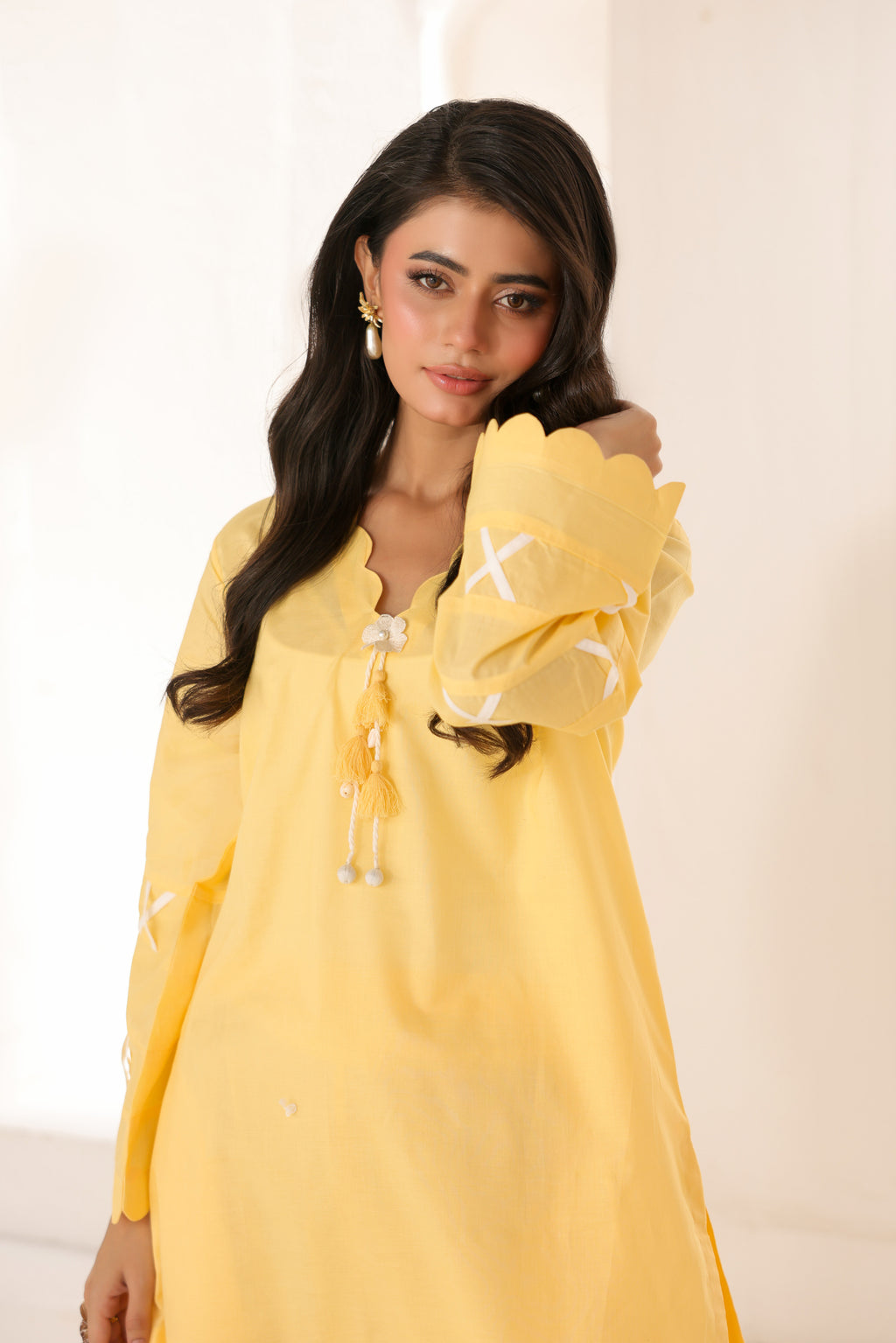 BUTTER BLOOM- COTTON CO-ORD | SE-06